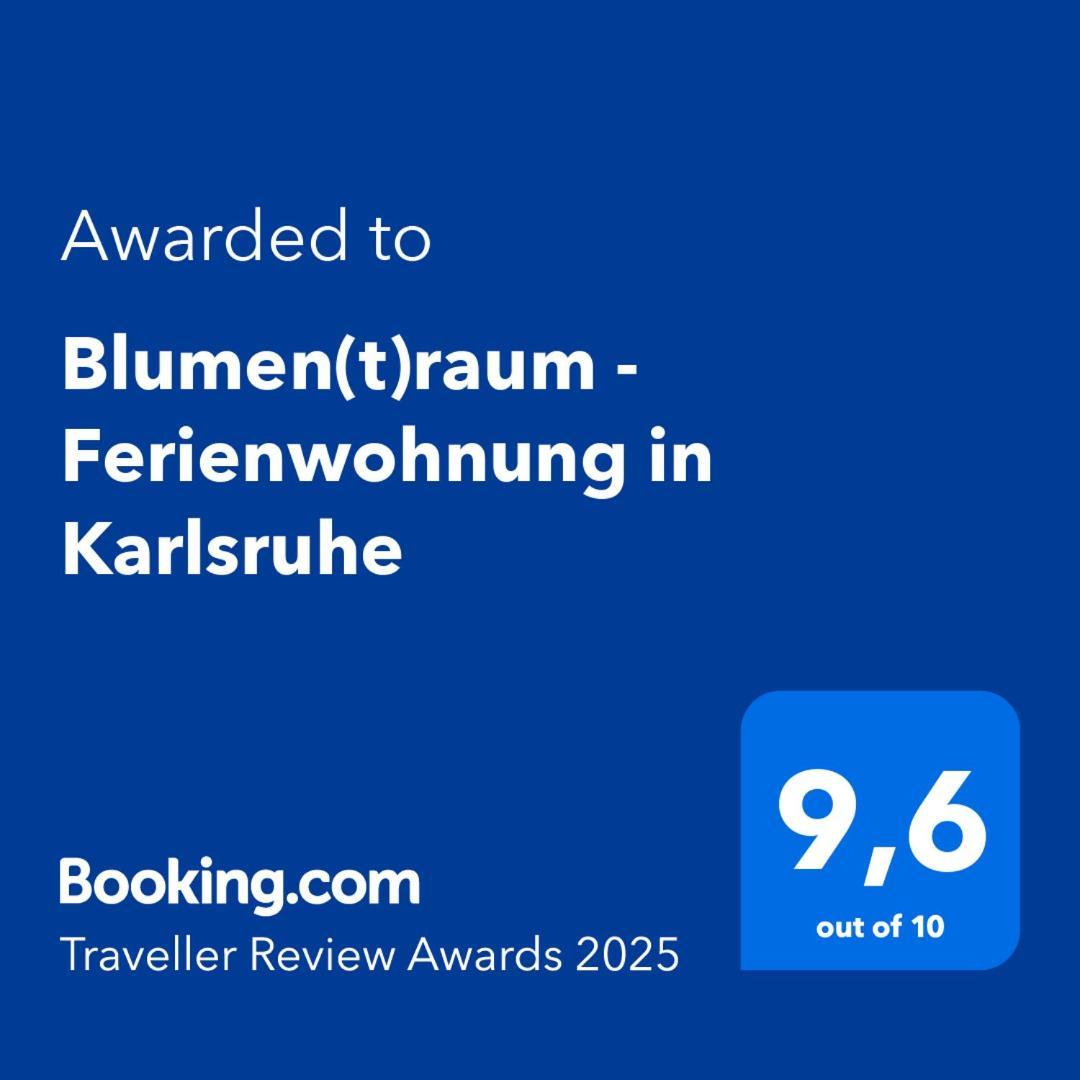 BlumenRaum - Ferienwohnung In Karlsruhe Exteriör bild